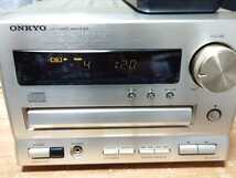 ONKYO CDレシーバー　CR-185LTD リモコン付き整備品_画像2