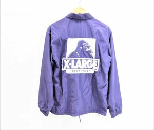 X-LARGE エクストララージ コーチジャケット【EMBROIDERY OG COACHES JACKET 01183515 SIZE:S 衣類 □UF3438