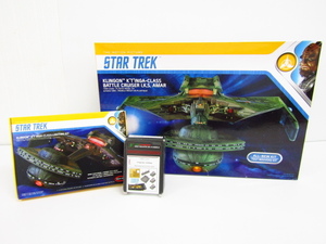  Star Trek KLINGON K'T'INGA-CLASS BATTLE CRUISER I.K.S. AMAR & lightning kit & etching kit attaching!TY9682