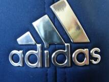 adidas GOLF アディダス ゴルフ 保温 裏フリース メタルロゴ キャップ 　フリー　紺　57-60cm　①_画像3