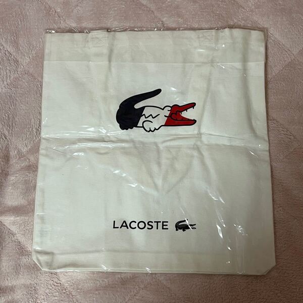 LACOSTE ノベルティ トートバッグ
