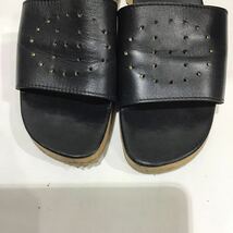 【HERMES】レザーサンダル BLACK 36 エルメス エブリン スペイン製 ts202308_画像2