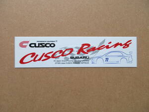 クスコ レーシング CUSCO Racing GT300 class CUSCO SUBARU IMPRZA　ステッカー