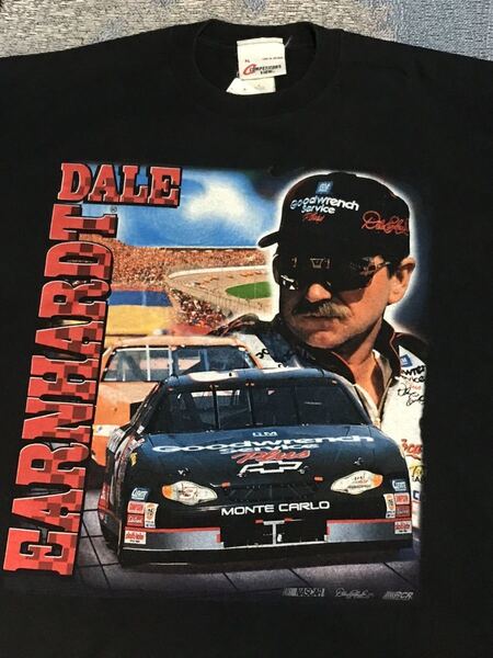 Nascar Tシャツ デールアンハート　ナスカー　レーシング　チャンピオン　レース　インディ　マッスルカー　ホットロッド　古着　アメカジ