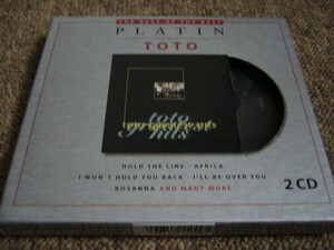 ★即決有★貴重盤ボックスセット★TOTO/THE BEST OF THE BEST「ＰＬＡＴＩＮ」★トト★２ＣＤ