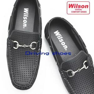 Wilson Wilson deck shoes // moccasin /Bk 260cm No8804