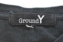 Yohji Yamamoto ヨウジヤマモト Ground Y グラフィック 半袖Tシャツ 21869 - 397 80_画像7