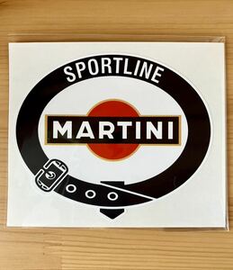 送料無料【未使用】マルティニ SPORTLINEステッカー MARTINI シール ラリー ランチア