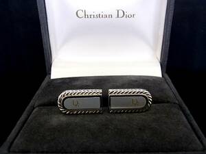 ◎№4207◎■美品■【Dior】ディオール【シルバー・ゴールド】■カフス♪