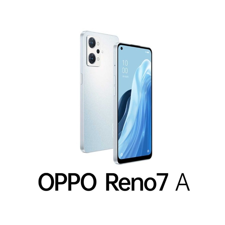 人気カラーの OPPO Reno7a ドリームブルー ワイモバイル版 SIMフリー