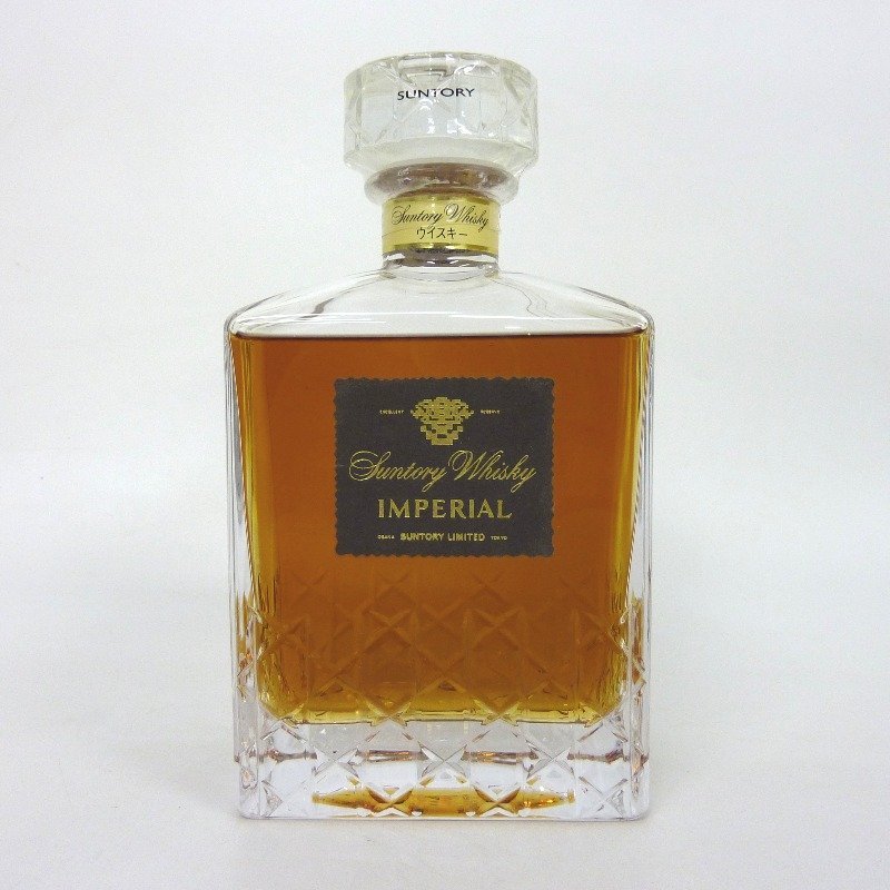日本製品 Suntory Whisky IMPERIAL 目減りあり 開封痕なし判断 ウイスキー