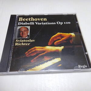 英Regis「ベートーベン：ディアベッリ変奏曲 他」リヒテル/Richter/Beethoven/Diabelli Variations