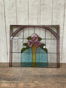 S-260* stained glass panel antique style retro furniture fittings 
