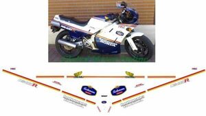  graphic decal sticker car body for / Honda Honda NS400R / Rothmans restore 