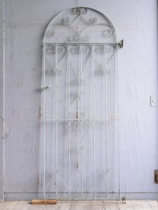  England antique iron fence gate . gardening 11268