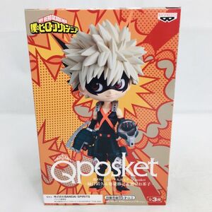 ◆新品◆ My Hero Academia Katsuki Bakugo figure Qposket 僕のヒーローアカデミア 爆豪勝己 のみ フィギュア ヒロアカ 緑谷 出久 お茶子