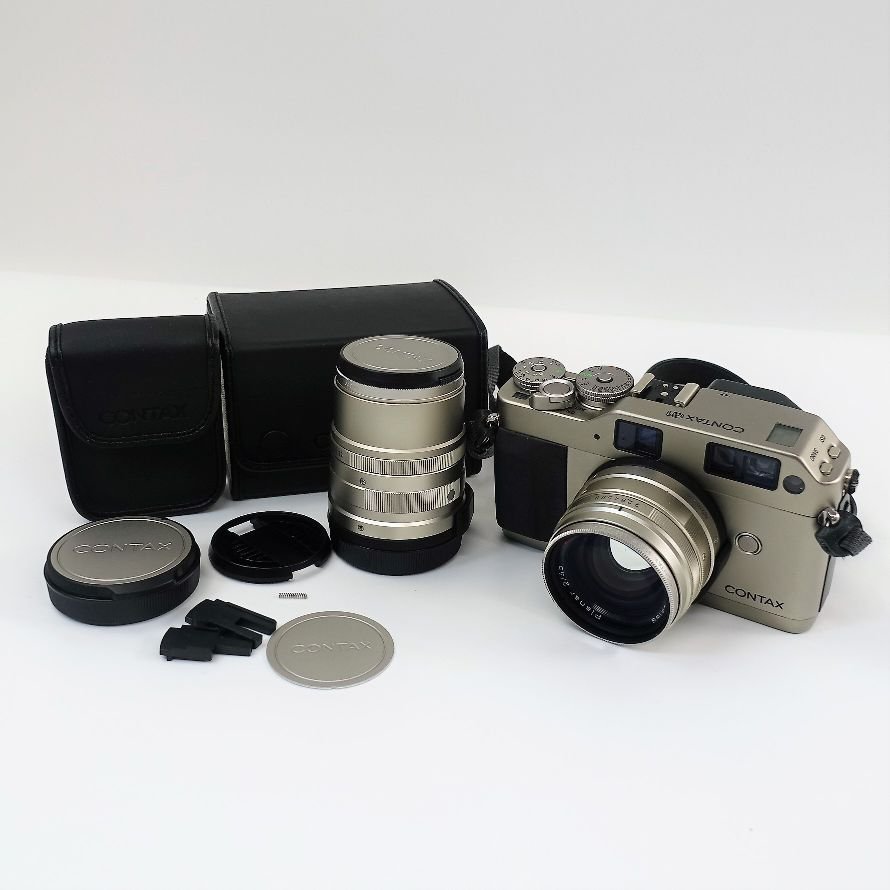 セールまとめ 6-61）CONTAX　コンタックス G1 // Planar 2/45 レンズ フィルムカメラ