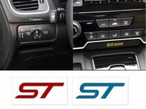 ST ミニ ステッカー 4枚　レッド　トヨタ スバル ホンダ フォード フォーカス_画像1