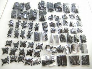 (80)J-50　LEGO　パーツ別　黒色　約814個　まとめてセット　スロープ・プレート・プロペラなど