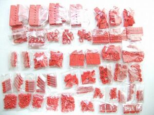 (80)J-26　LEGO　パーツ別　赤色　約962個　まとめてセット　ブロック・スロープ・特殊プレートなど