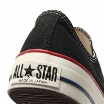 ■コンバース キャンバス オールスター J オックス ブラック/トリコ 新品 22.5cm US3.5 CONVERSE ALL STAR J OX 日本製 BLK/TRICO_画像6