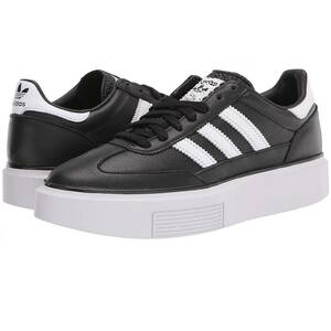 ■アディダス スリーク スーパー 72 ウィメンズ ブラック/ホワイト 新品 24.0cm US7 adidas SLEEK SUPER 72 W 厚底 プラットフォーム