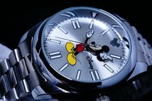 1円×2本aiko愛用Disney限定/MICKEYミッキーマウス別注コラボ時計オイスターパーペチュアル41mm7colors/シルバーSILVER_画像10