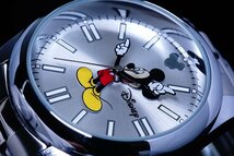 1円×2本aiko愛用Disney限定/MICKEYミッキーマウス別注コラボ時計オイスターパーペチュアル41mm7colors/シルバーSILVER_画像9