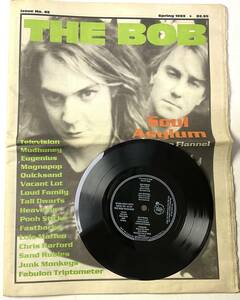 FLEXI付き THE BOB 1993 Soul Asylum / Junk Monkeys / Sand Rubies / Fastbacks レコード 7“ソノシート 未使用盤 UNPLAYED
