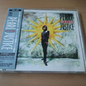 パールCD「ジャスティスJUSTCE」PEARL 田村直美 廃盤●