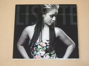 Easier Said Than Done　/　 Lissette（リセッテ）/　輸入盤CD　/　デジパック仕様