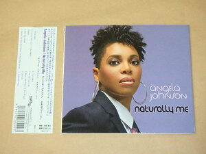 Natrually Me　/　 Angela Johnson（アンジェラ・ジョンソン）　/　US盤　CD　/　帯付き　/　紙ジャケット