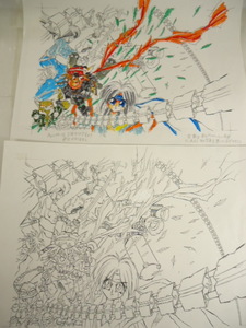 Art hand Auction One-of-a-kind illustration by Mai Mai Anime hand-drawn Hand-Drawn artwork illustration 12, 800 yen → 9, 800 yen, comics, anime goods, hand drawn illustration