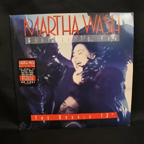 ２枚組/MARTHA WASH/GIVE IT TO YOU/david morales/def mix/LP 希少 レア レコードの画像1