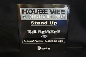 House Vibe featuring Loleatta Holloway / Stand Up (The Remixes)/LP 希少 レア レコード