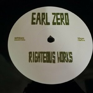 Earl Zero Righteous Works / Heart's Desire/希少 レア レコード LPの画像6
