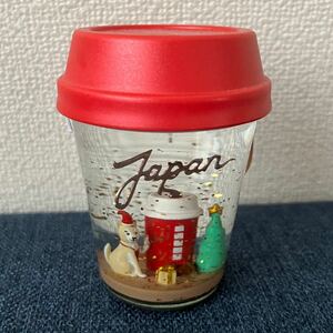 STARBUCKS スターバックス クリスマススノードーム JAPAN 犬