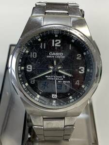 A053 腕時計　CASIO/カシオ　wave-ceptor/ウェーブセプター　WVA-M600 TOUCH SOLAR/ソーラー　稼動品