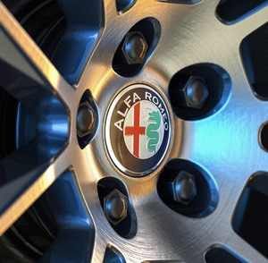 ステッカー センターハブキャップ ホイール ４枚セット Alfa Romeo アルファロメオ 56mm タイヤ アクセサリー 外装 ！車新品送料無料！