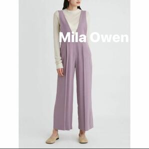 ミラオーウェン　 mila owen サロペットパンツ　ジャンプスーツ　未使用に近い