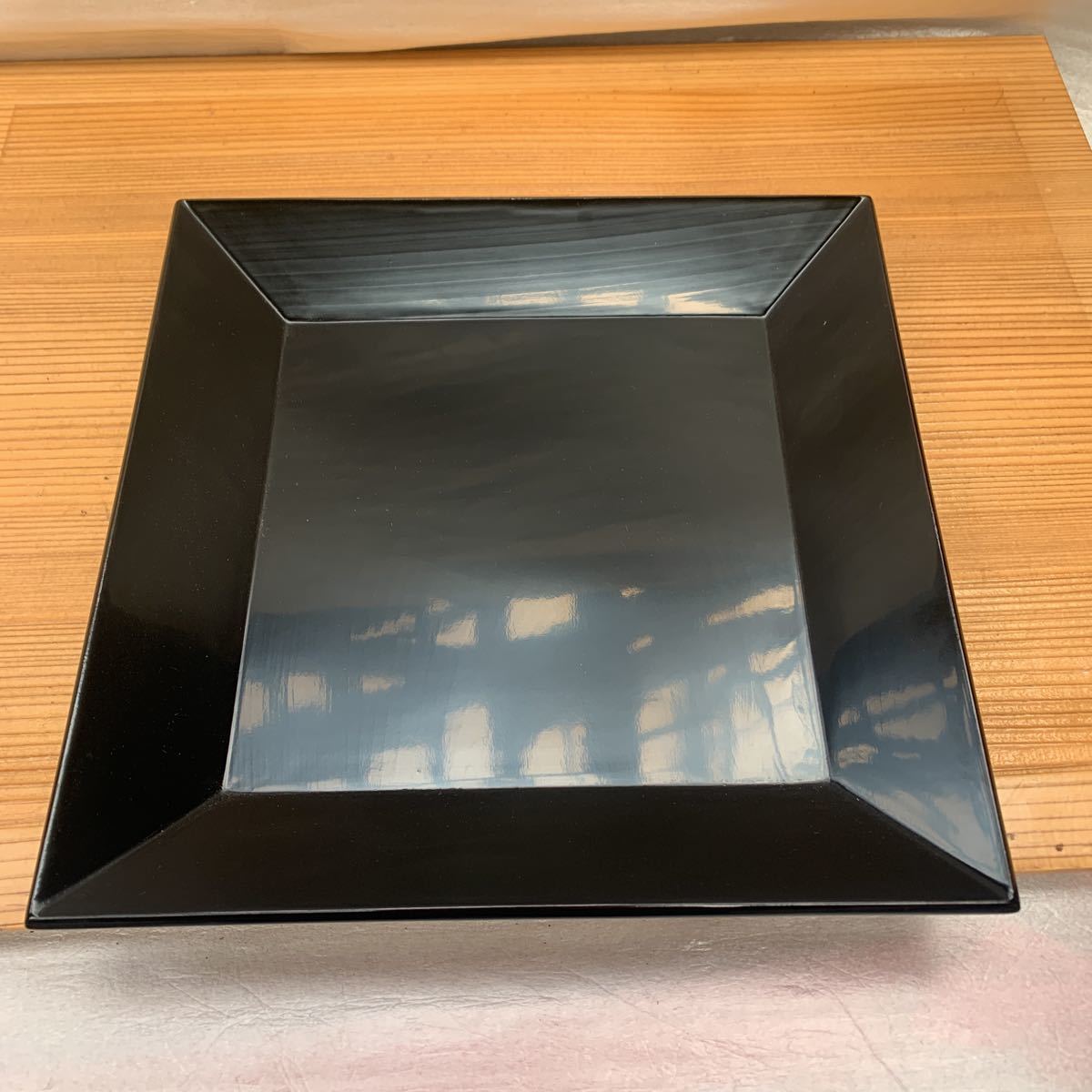 後払い手数料無料】 お茶道具、茶道具、盆、四方盆、円能斎好、鵬雲斎