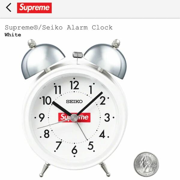 Supreme/Seiko Alarm Clock シュプリーム/セイコー アラームクロック