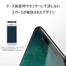 iPhone XR ガラスフィルム 2個セット 強化ガラス 3D Touch対応 透過率99% 硬度9H 極薄 保護フィルム 1ヶ月保証「GLASS-IXR.Dx2」_画像4