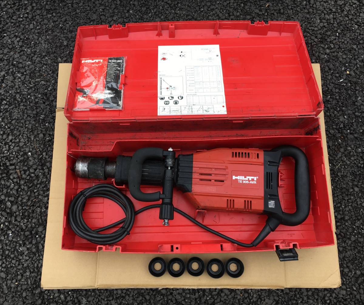交渉可 稼働品 HILTI ヒルティ 電動ハンマ はつり TE805-