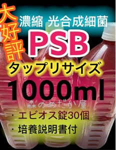 光合成細菌 PSB エビオス錠 ゾウリムシ タマミジンコ めだか 針子 培養 エサ 