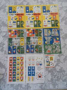  face value 6730 jpy unused stamp seat 80 jpy 50 jpy sheets Fumi no Hi Dick bruna large amount collection together collector set set sale 