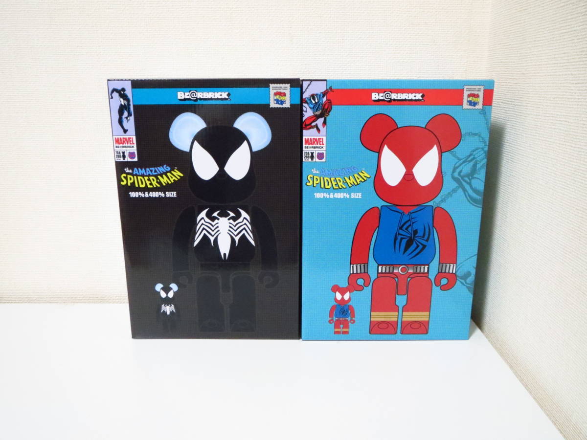ヤフオク! -「ベアブリック 400 スパイダーマン」の落札相場・落札価格 最速のネット通販 スパイダーマン ベアブリック 100%&400% キャラクターグッズ