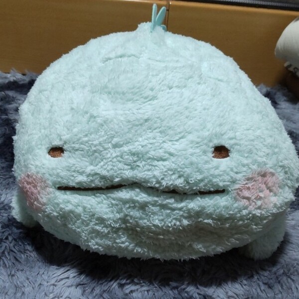 すみっコぐらし ふわふわぬいぐるみ プレミアムとかげ XL40cm