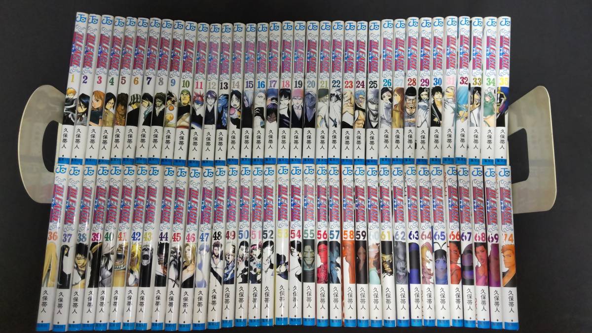 新品有】BLEACH ブリーチ 全74巻セット+おまけ 久保帯人 www.hojf.com.br