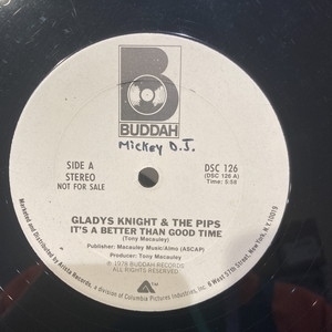 【新宿ALTA】GLADYS KNIGHT & THE PIPS/IT'S A BETTER THAN GOOD TIME(DSC126)